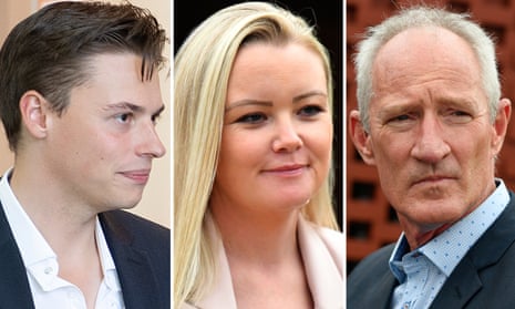 Political candidates disendorsed by their parties for the 2019 election: Luke Creasey (Labor); Jessica Whelan (Liberals) and Steve Dickson (One Nation).