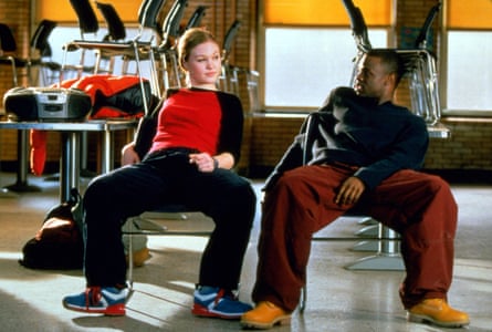 Stiles as Sara and Sean Patrick Thomas as Derek in Save the Last Dance