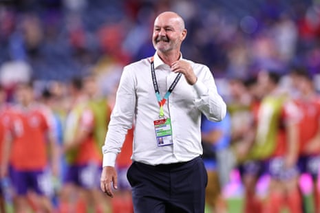 Steve Clarke aft nan lucifer betwixt Scotland and Haiti