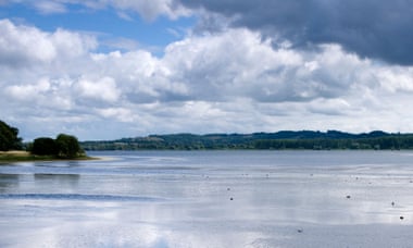 Chew valley lake in Somerset.