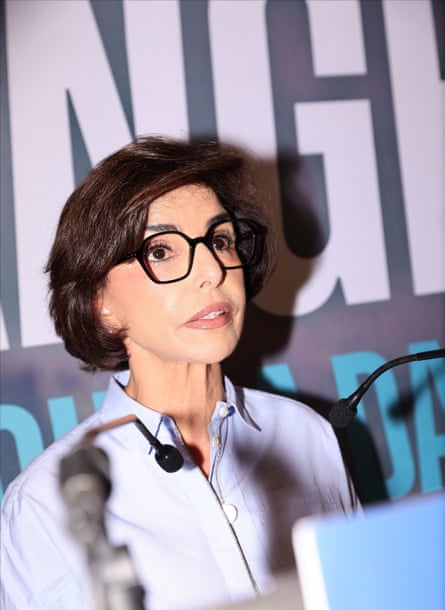 Rachida Dati at a campaign event.