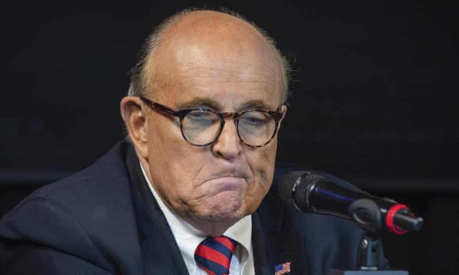 Rudy Giuliani led Donald Trump’s legal team in the former president’s efforts to overturn the result of the 2020 election.
