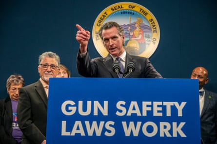 Gavin Newsom, the California governor, threatened to fine the district $1.5m.