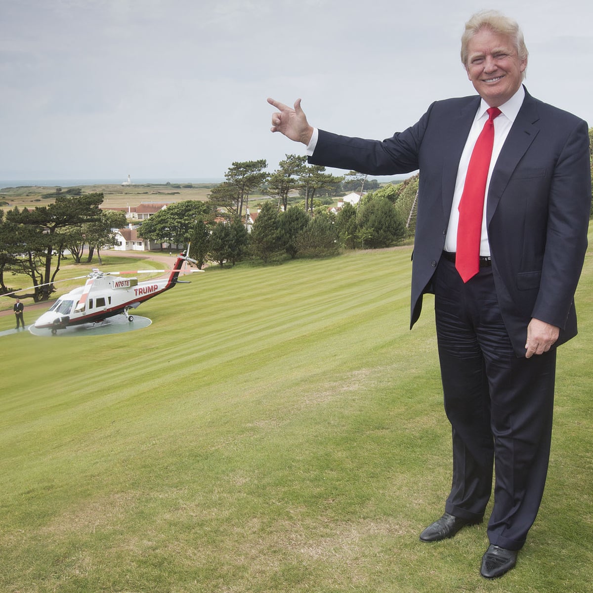 Eric Trump Said Family Golf Courses Attracted Russian Funding Author Claims Us News The Guardian
