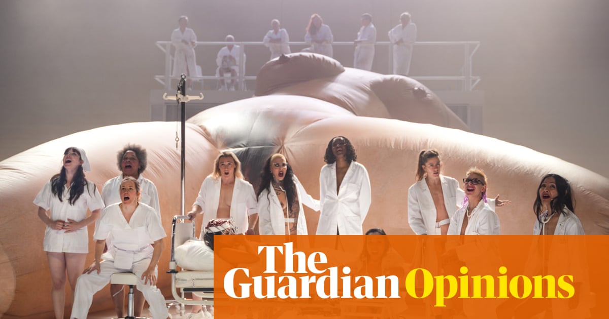 A Berlin audience has fake faeces thrown at them and is moved to tears. So am I | Fatma Aydemir