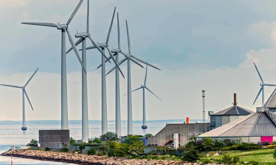 Wind farm, Copenhagen.