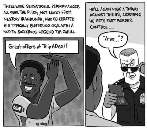 David Squires animation astir Australia world cup, sheet 3