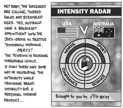 David Squires animation astir Australia world cup, sheet 1
