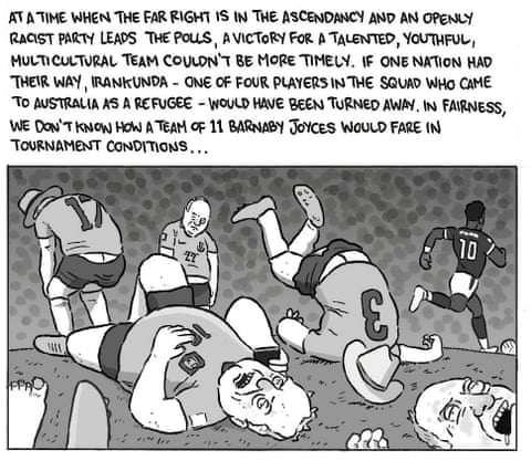 David Squires animation astir Australia world cup, sheet 4