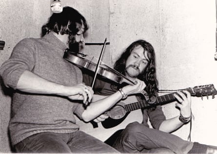 Aly Bain and Dick Gaughan live in the Netherlands, 1972.