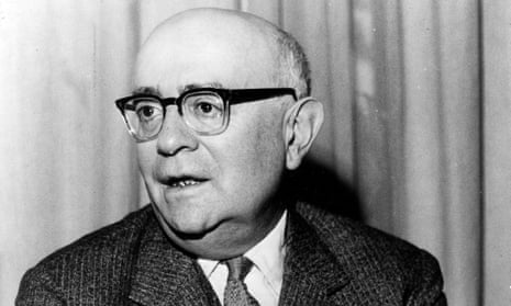 Neo-Marxist philosopher Theodor Adorno.