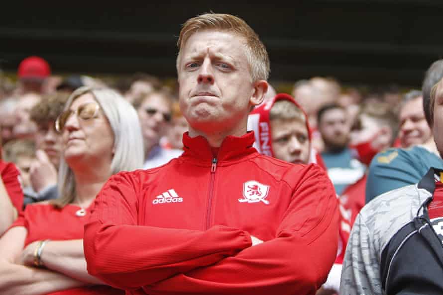 Disappointed Middlesbrough fans react.