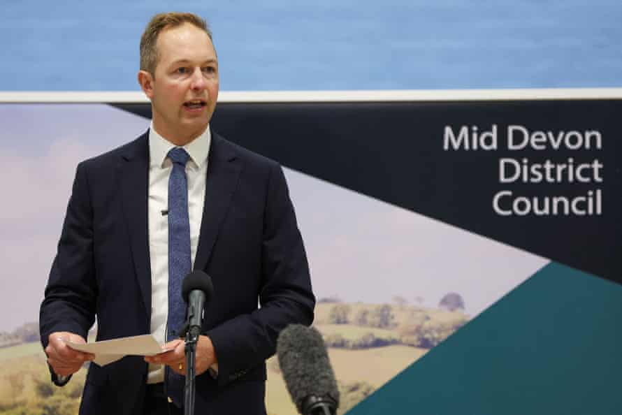 Richard Foord, le nouveau député libéral-démocrate de Tiverton et Honiton.