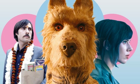 From left: The Darjeeling Limited, Isle of Dogs and Ghost in the Shell.