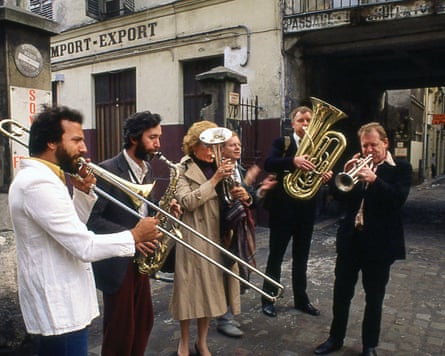 Mike Westbrook Orchestra playing in Paris in 1984.