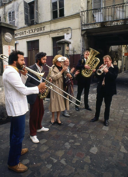 Mike Westbrook and band in Paris, 1984.