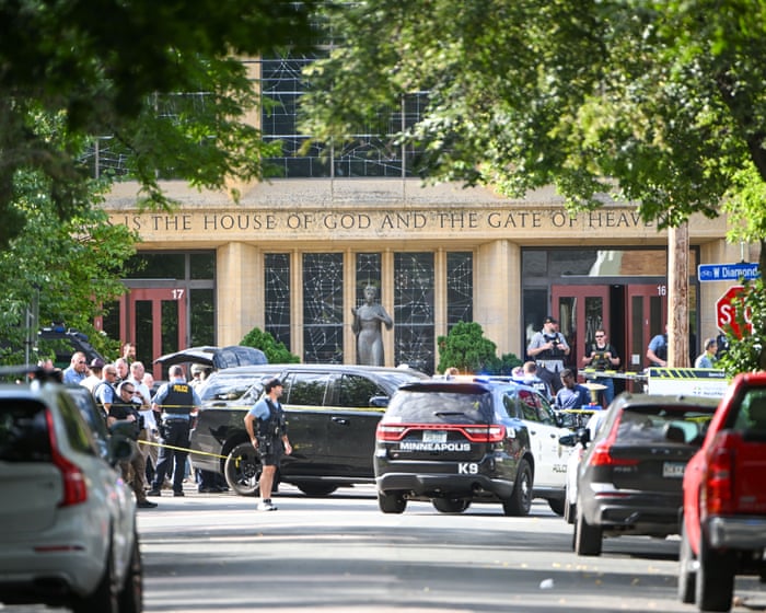 FBI investigating US school attack as domestic terrorism – as it happened