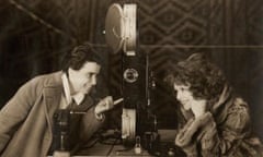 Early pioneer … director Dorothy Arzner, left, and Clara Bow, the star of Arzner’s 1929 film The Wild Party.