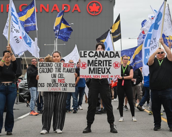Air Canada flight attendants’ strike ruled illegal by industrial board