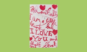 Nick Cave notebook