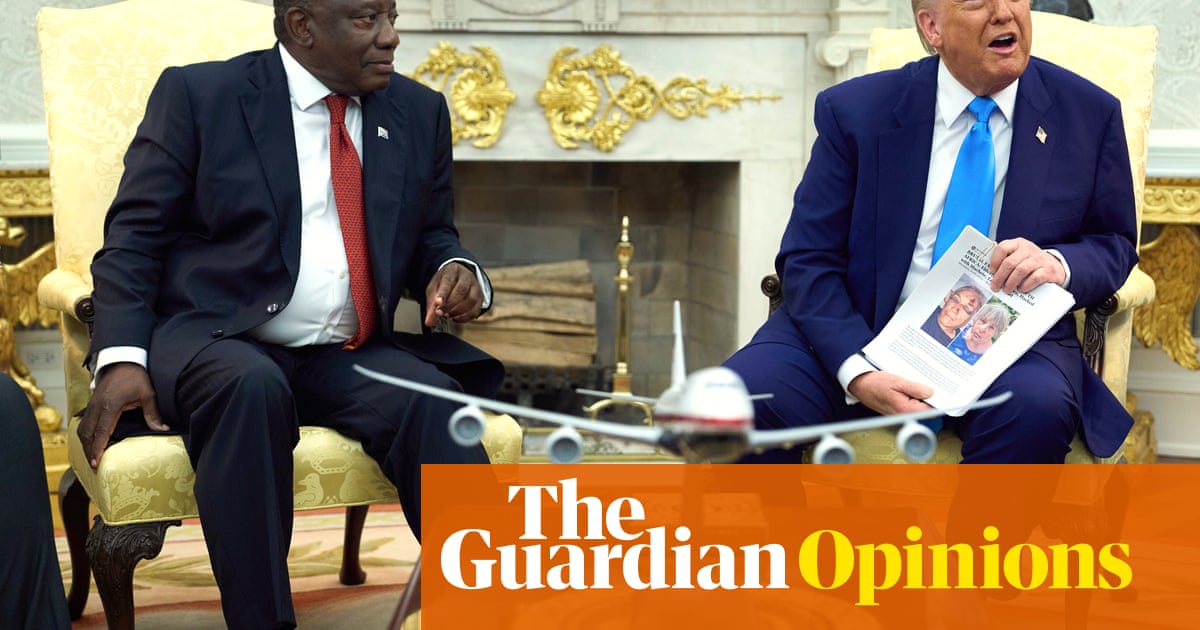 Trump's ambush of South Africa's president shows how low the US has fallen | Justice Malala