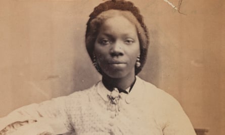 This 1862 photograph by Camille Silvy in the National Portrait Gallery was used by the artist Hannah Uzor as inspiration for her new portrait of Sarah Forbes Bonetta.