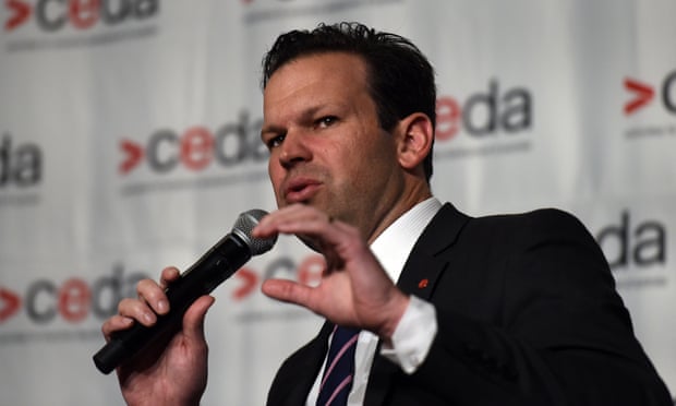  Federal minister for resources Matt Canavan has touted new research on the benefits of replacing Australia's existing coal power stations with 'ultra-supercritical' technology. Photograph: Dan Peled/AAP