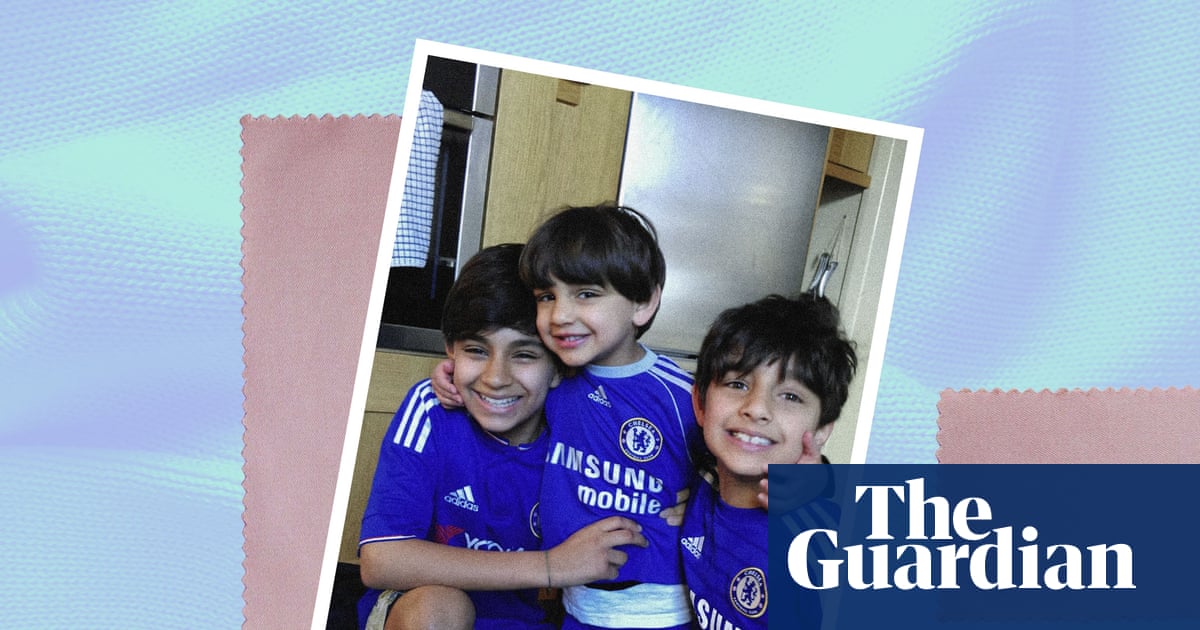 My favourite childhood outfit: We couldn't afford new kits but we always had something Chelsea to wear'