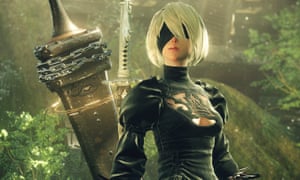 In Nier: Automata, a war between humans and aliens is fought entirely by proxy robots, including the very human-like android, 2-B.