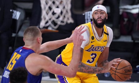 La Lakers Overwhelm Nuggets In West Finals Opener Behind Anthony Davis S 37 Nba The Guardian
