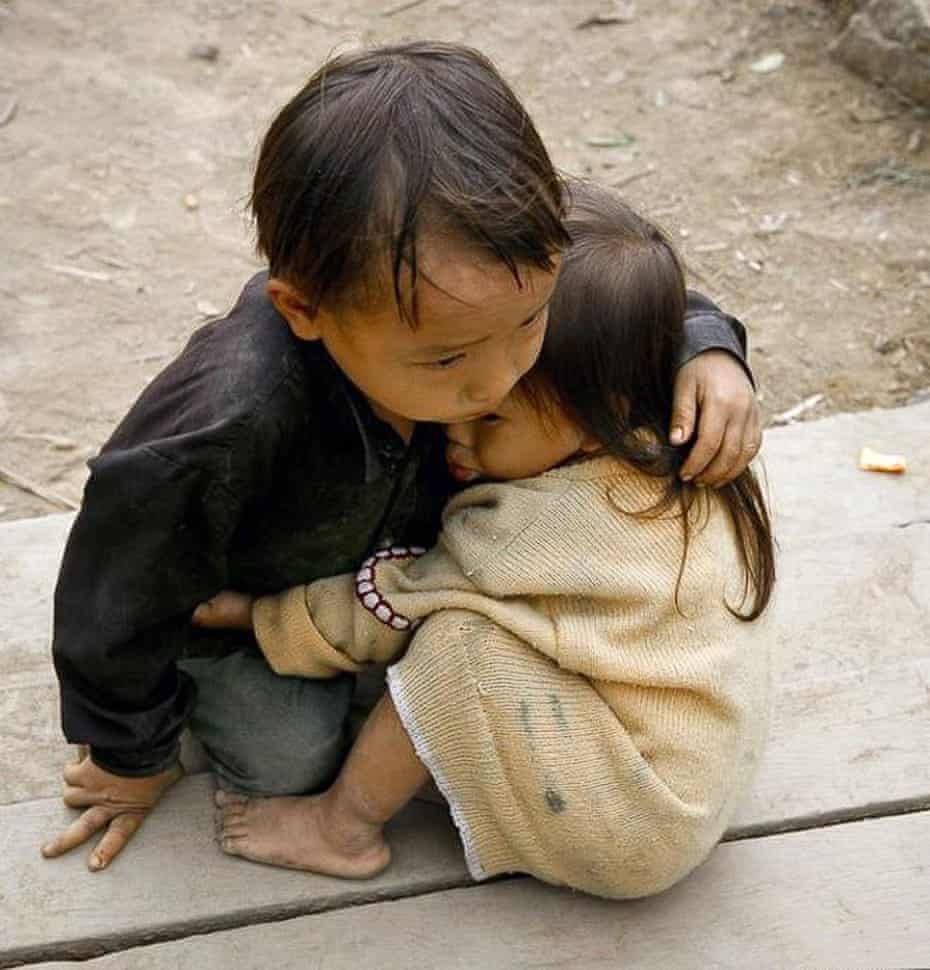 A Vietnamese brother and sister