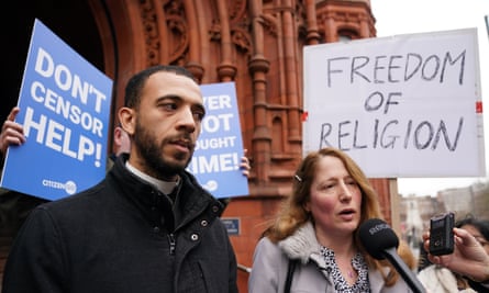 Father Sean Gough, a Catholic priest who faced charges – later dropped – claiming he intimidated service users near an abortion clinic, and Isabel Vaughan-Spruce, founder of the March for Life anti-abortion group