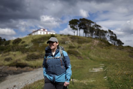 Gabriela Garrido, project coordinator for the Rewilding Foundation, on the Brunswick Peninsula.