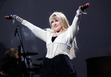 Stevie Nicks performing in Pittsburgh in 2012.