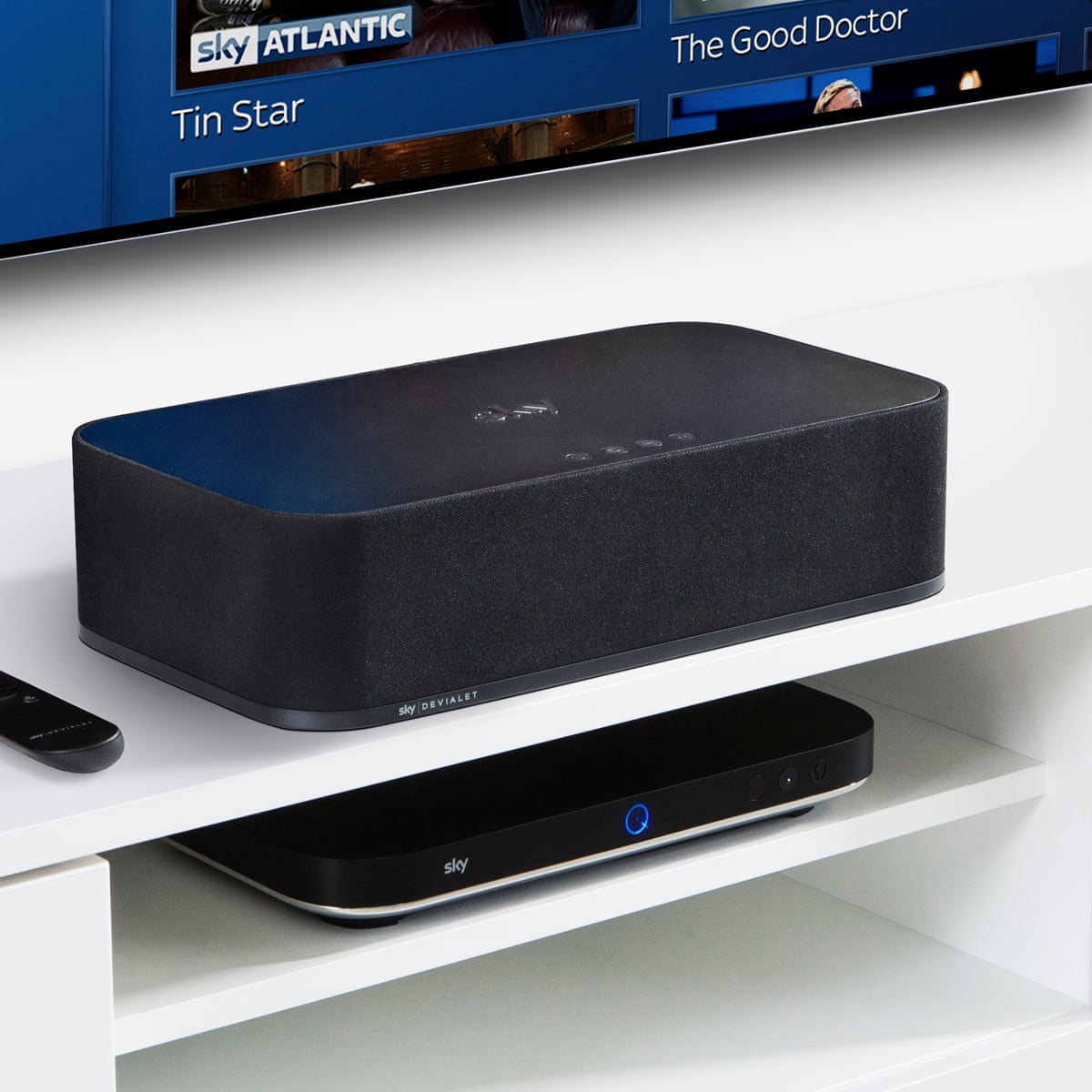 Sky Soundbox Review The All In One Tv Speaker That Won T Annoy The Neighbours Gadgets The Guardian Sky Soundbox Review The All In One Tv Speaker That Won T Annoy The Neighbours Gadgets The Guardian