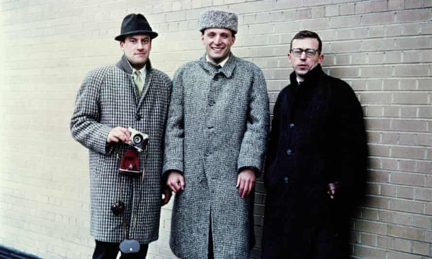 Three degrees: Foster with Richard Rogers and Carl Abbott in Yale in 1962.