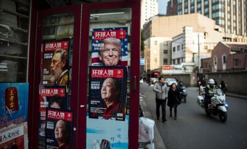 China S Envoys Try Out Trump Style Twitter Diplomacy World News The Guardian