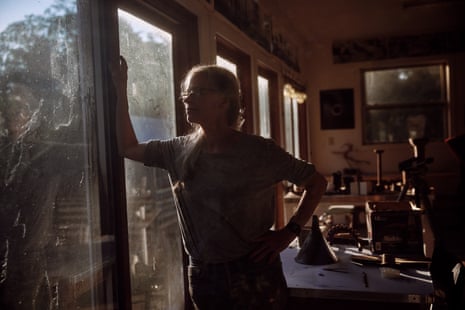 ‘I get this little frisson of excitement every time I pick up those cameras and head out’ … Sally Mann at her home and studio.