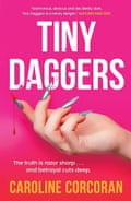 Tiny Daggers Caroline Corcoran Book jacket cover front artwork