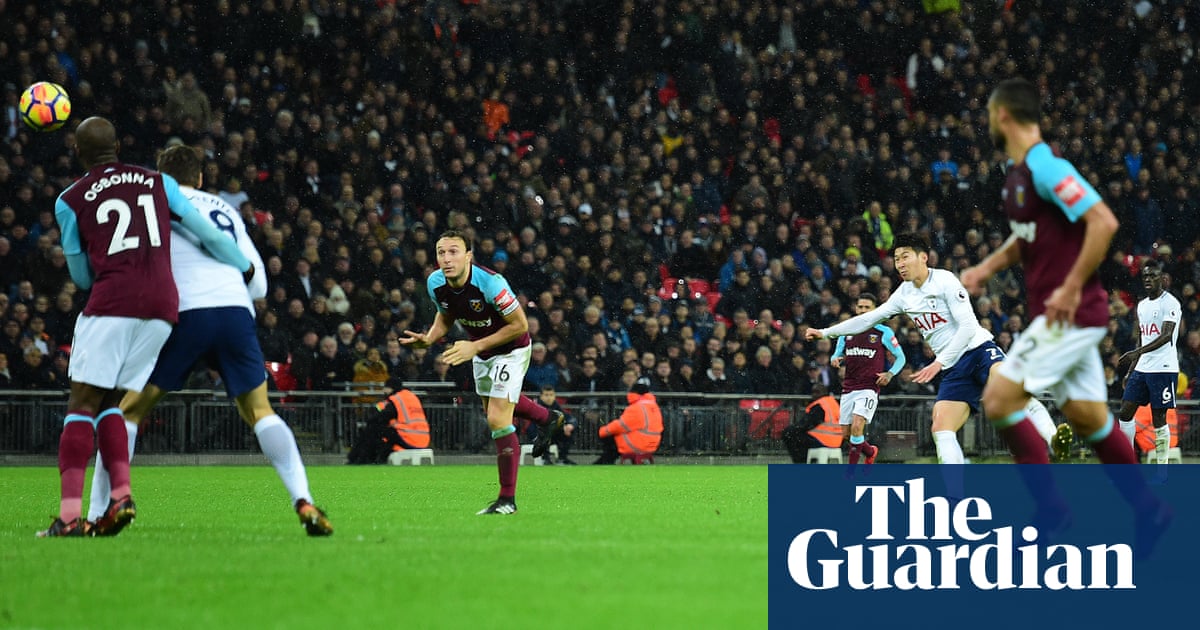 Spurs Son Heung Min Matches Pedro Obiang S Strike In Draw With West Ham Premier League The Guardian