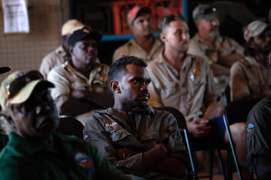 Indigenous rangers from all over Arnhem Land meet at Maningrida