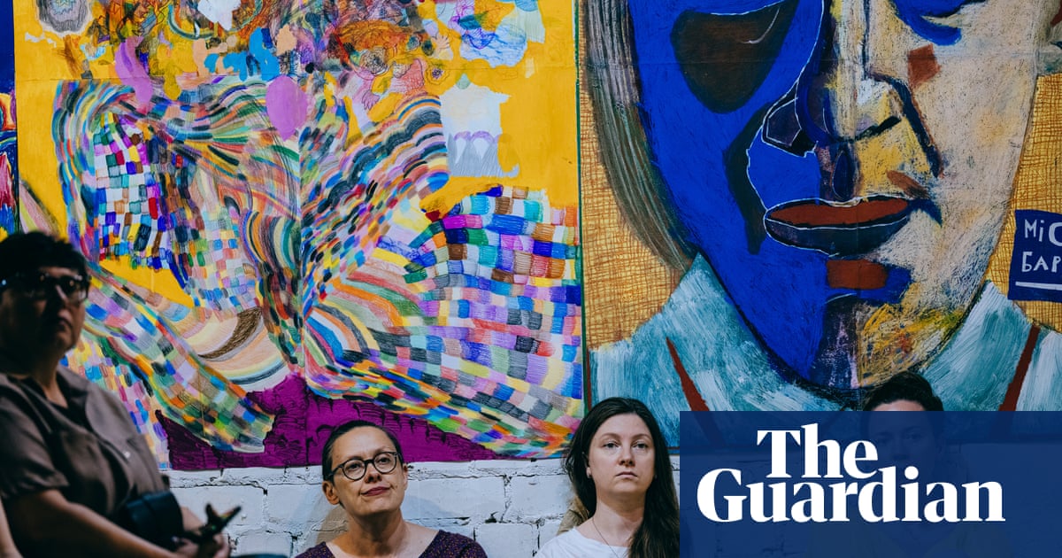 Poetry pulled me out of the abyss': keeping culture alive in Kharkiv picture essay