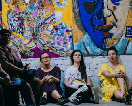 The visitors of Meridian Kharkiv poetry festival.