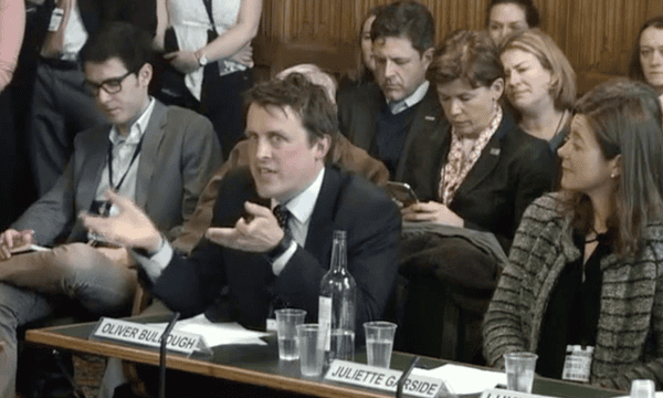 Oliver Bullough at the Foreign Affairs Committee in March 2018