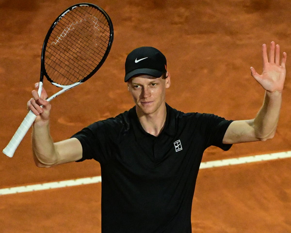 Jannik Sinner returns with a win to leave rocking Rome celebrating again | Tennis | The Guardian