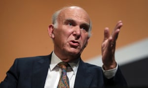 Liberal Democrat leader Sir Vince Cable