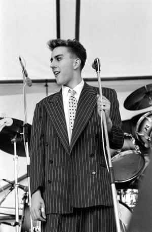 The Specials performing at the Rock Against Racism show, Potternewton Park, Leeds, July 1981.