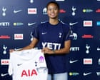 Spurs break their women’s transfer record to sign Alice Sombath from Lyonnes