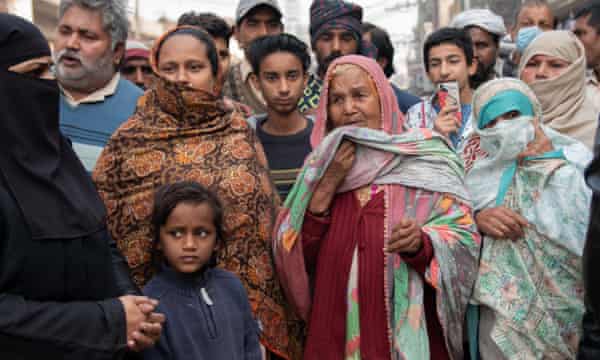 Residents protest against the project fearing it will lead to displacement and unemployment for many.