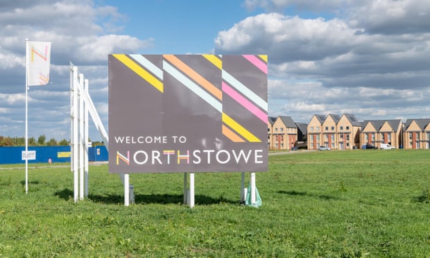 New homes being built in Northstowe, south Cambridgeshire